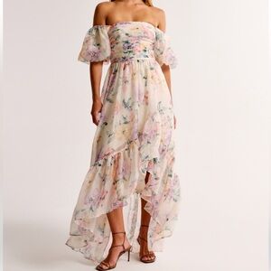 A&F Emerson Off-The-Shoulder Maxi Dress